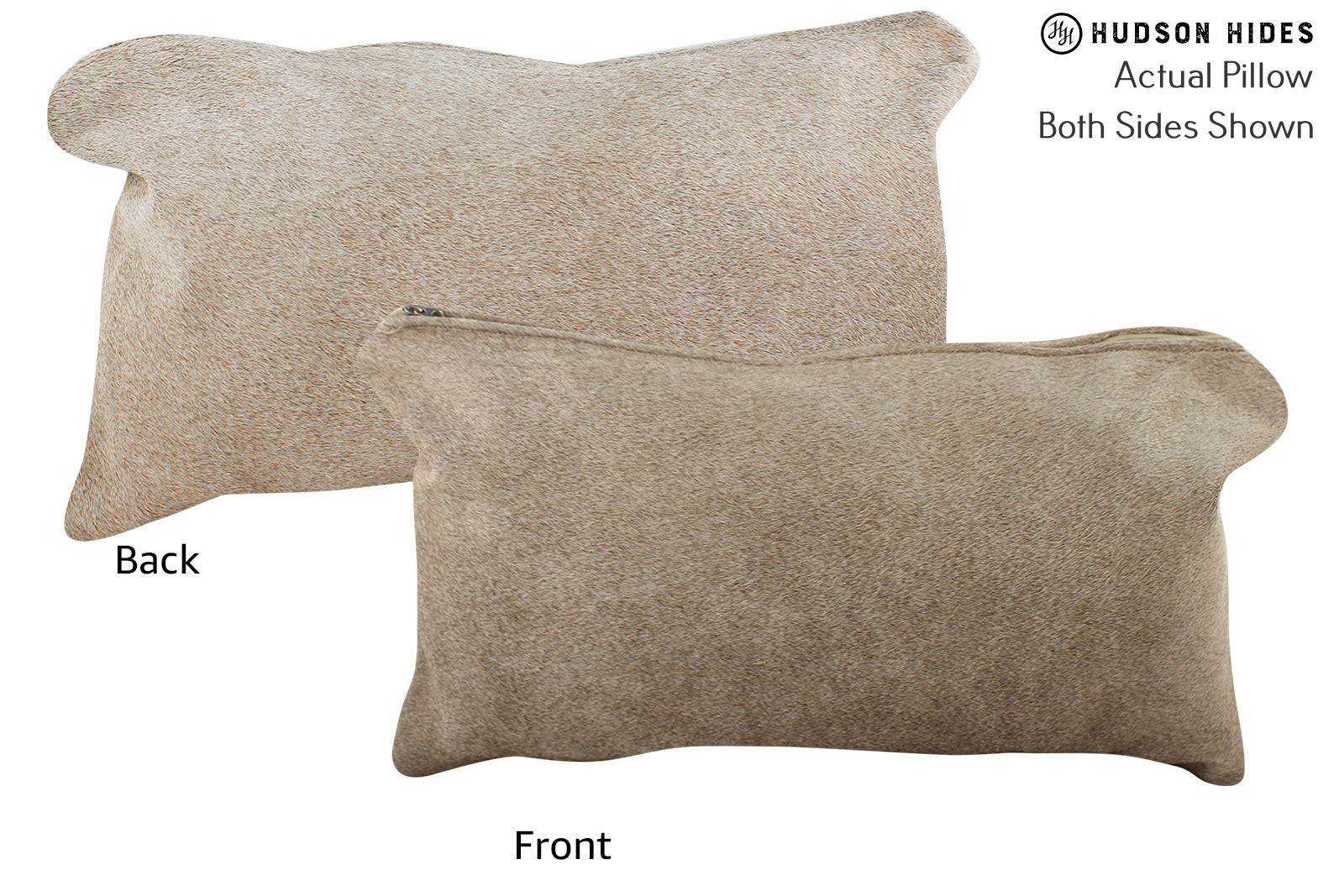Taupe Cowhide Pillow #73262