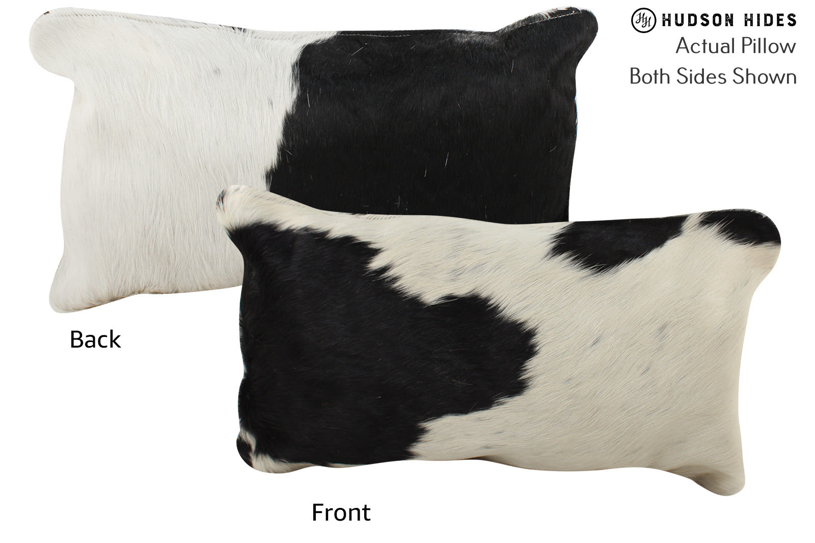 Black and White Cowhide Pillow #73271