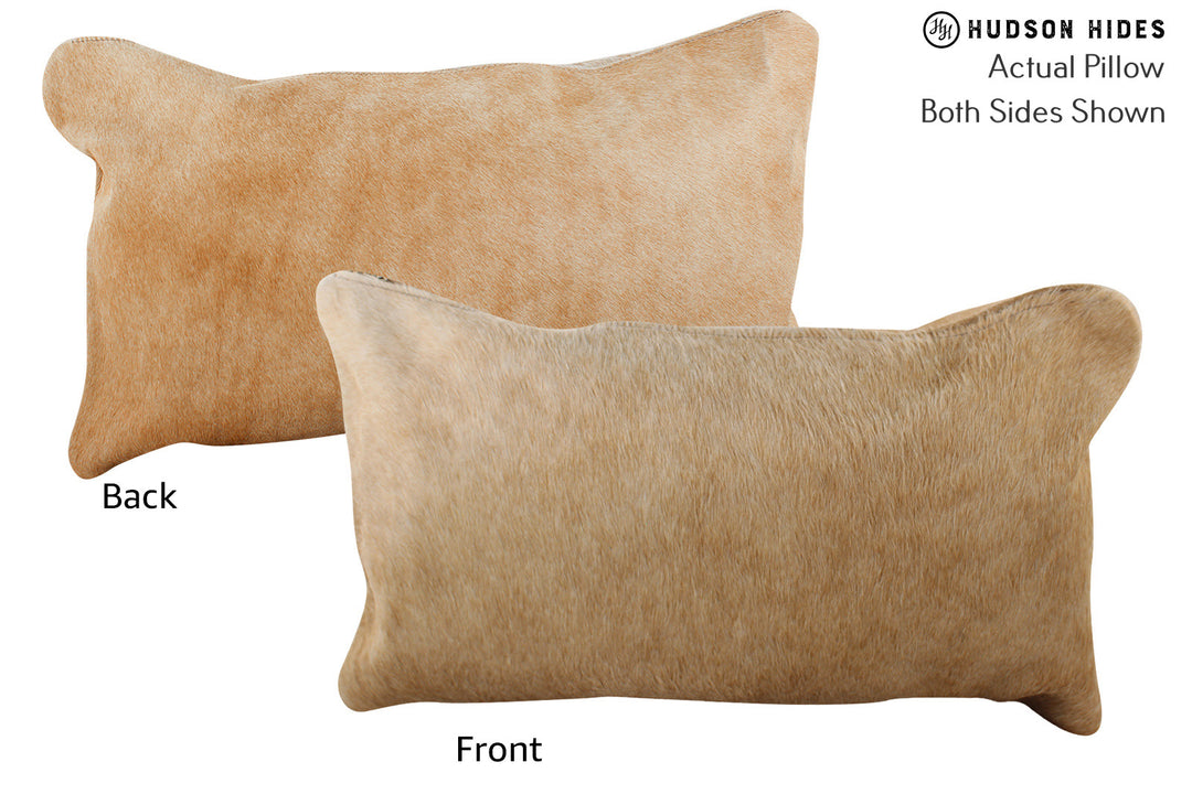 Beige Pillow 12"x22"#73298 by Hudson Hides