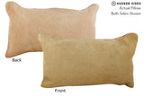Beige 12"x22" Brazilian Cowhide Pillow #73455 by Hudson Hides
