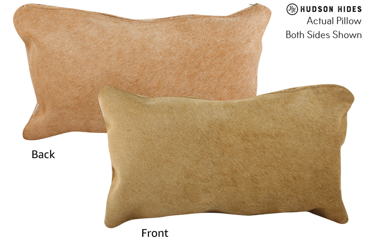 Beige Cowhide Pillow #73457