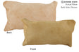 Beige 12"x22" Brazilian Cowhide Pillow #73473 by Hudson Hides