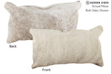 Grey 12"x22" Brazilian Cowhide Pillow #73581 by Hudson Hides