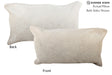 Grey 12"x22" Brazilian Cowhide Pillow #73648 by Hudson Hides
