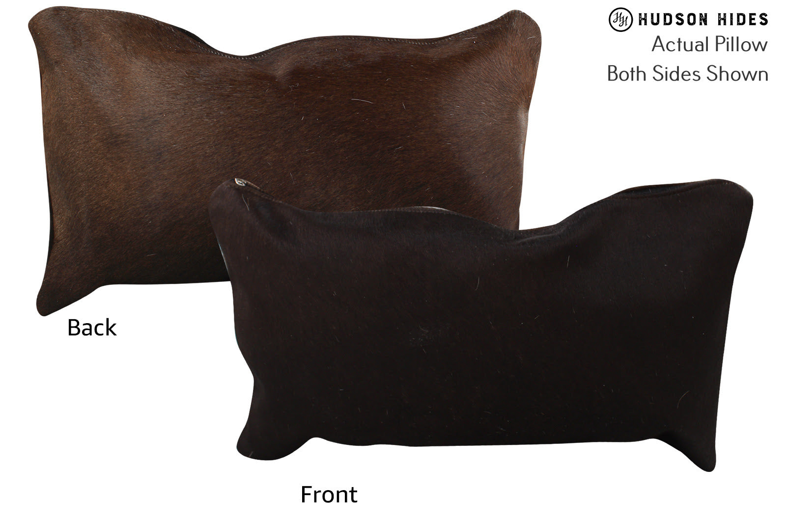Chocolate Cowhide Pillow #73658
