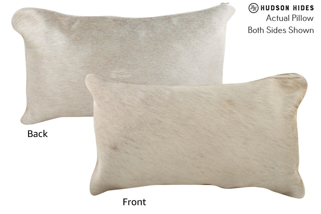 Grey Pillow 12"x22"#73677 by Hudson Hides