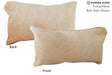 Beige 12"x22" Brazilian Cowhide Pillow #73739 by Hudson Hides
