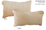 Beige 12"x22" Brazilian Cowhide Pillow #73739 by Hudson Hides