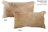 Beige 12"x22" Brazilian Cowhide Pillow #73741 by Hudson Hides