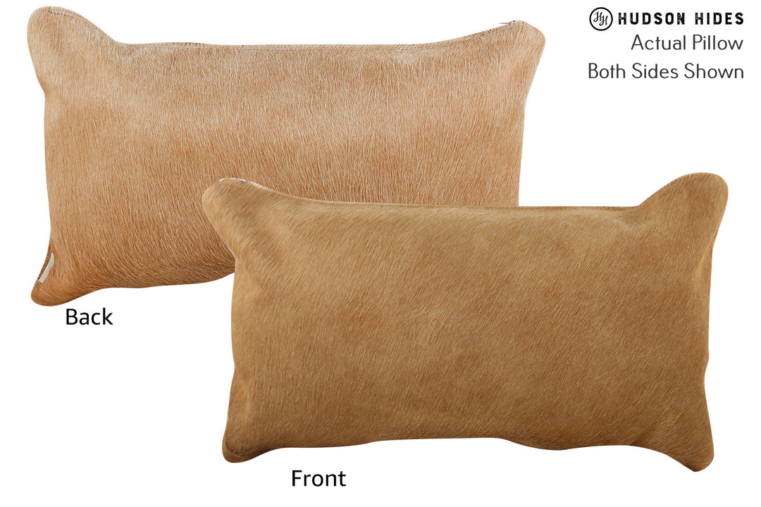 Beige Pillow 12"x22"#73750 by Hudson Hides