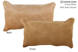 Beige 12"x22" Brazilian Cowhide Pillow #73750 by Hudson Hides