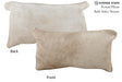 Grey 12"x22" Brazilian Cowhide Pillow #73753 by Hudson Hides