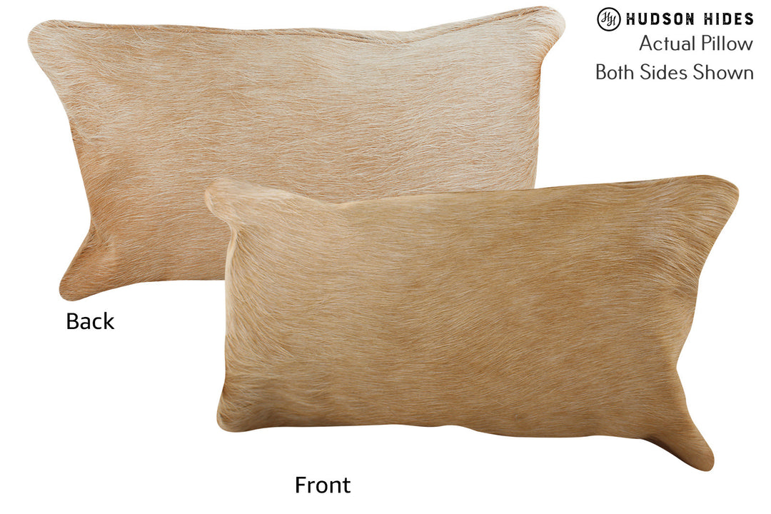 Beige Pillow 12"x22"#73800 by Hudson Hides