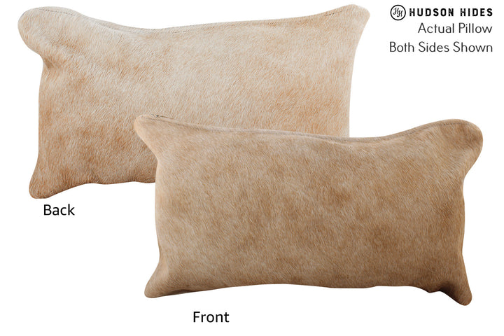 Beige 12"x22" Brazilian Cowhide Pillow #73803 by Hudson Hides