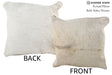 Grey 16"x16" Brazilian Cowhide Pillow #73946 by Hudson Hides