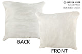 Grey 16"x16" Brazilian Cowhide Pillow #74351 by Hudson Hides
