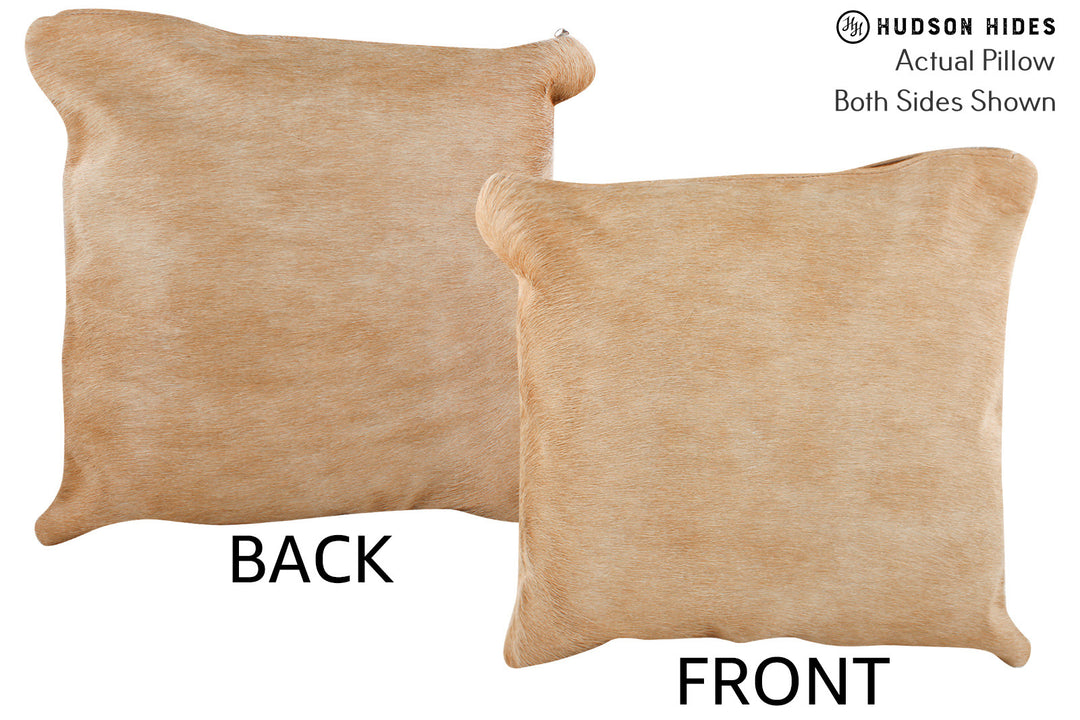 Beige Pillow 16"x16"#74570 by Hudson Hides