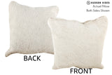 Grey 16"x16" Brazilian Cowhide Pillow #74646 by Hudson Hides