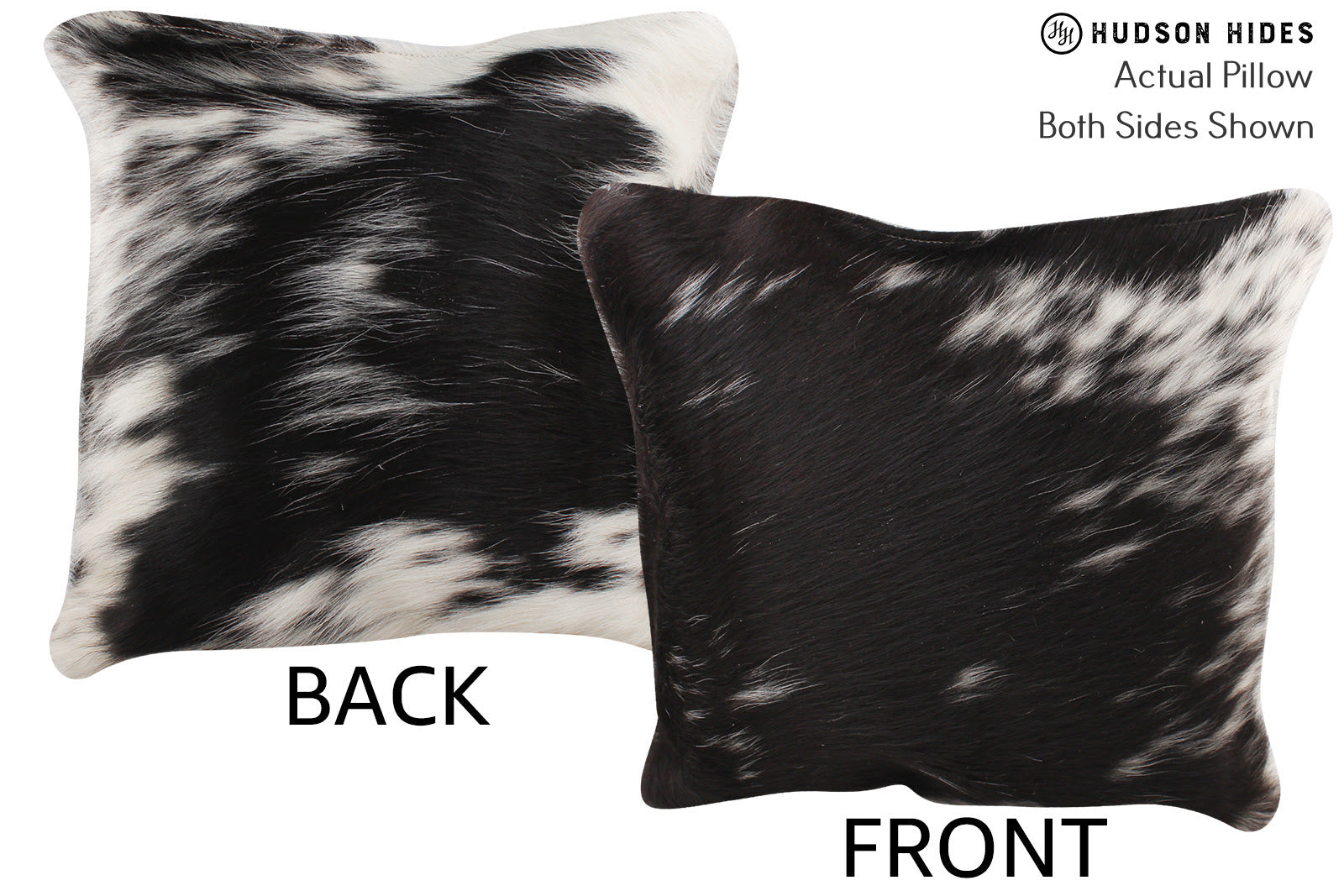 Black and White Cowhide Pillow #74720