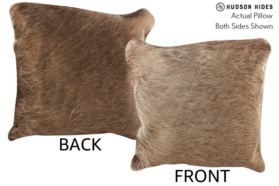 Taupe Pillow 16"x16"#74770 by Hudson Hides