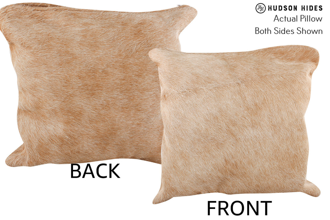 Beige Pillow 16"x16"#74781 by Hudson Hides