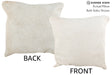 Grey 16"x16" Brazilian Cowhide Pillow #74832 by Hudson Hides