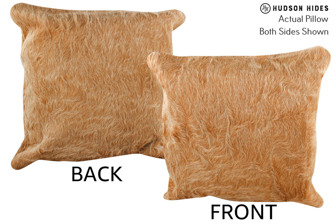 Beige Pillow 16"x16"#74930 by Hudson Hides
