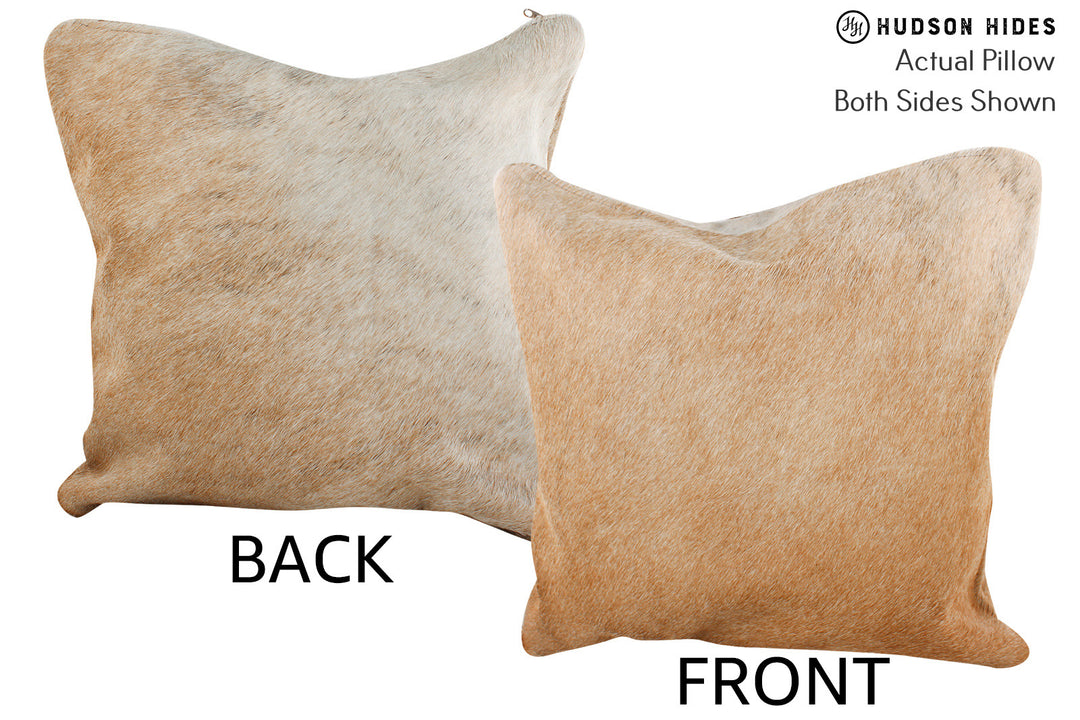 Beige Pillow 16"x16"#74932 by Hudson Hides