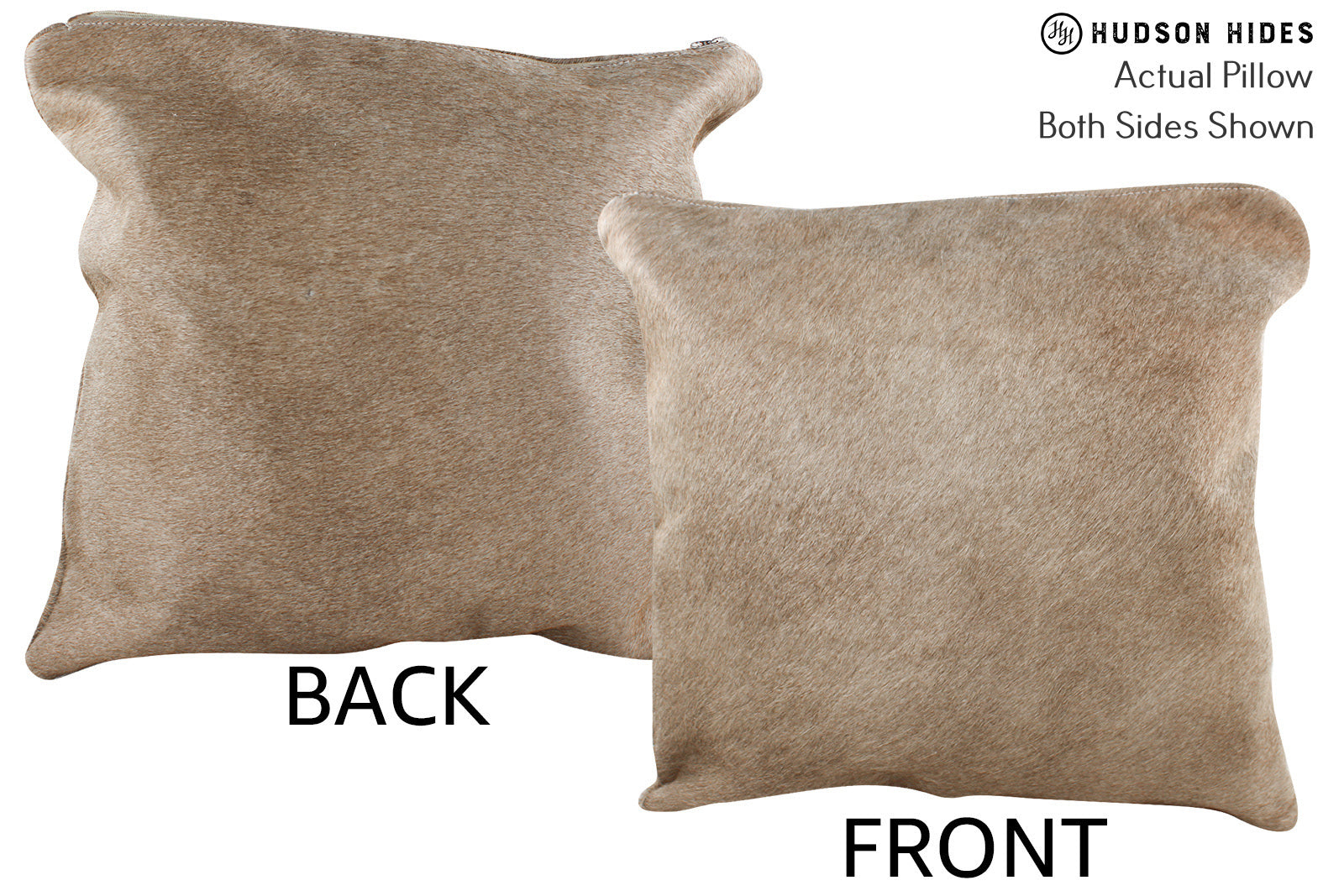 Taupe Cowhide Pillow #74972