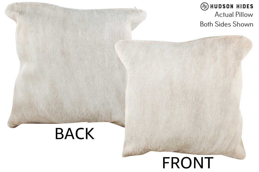 Grey Pillow 16"x16"#74993 by Hudson Hides