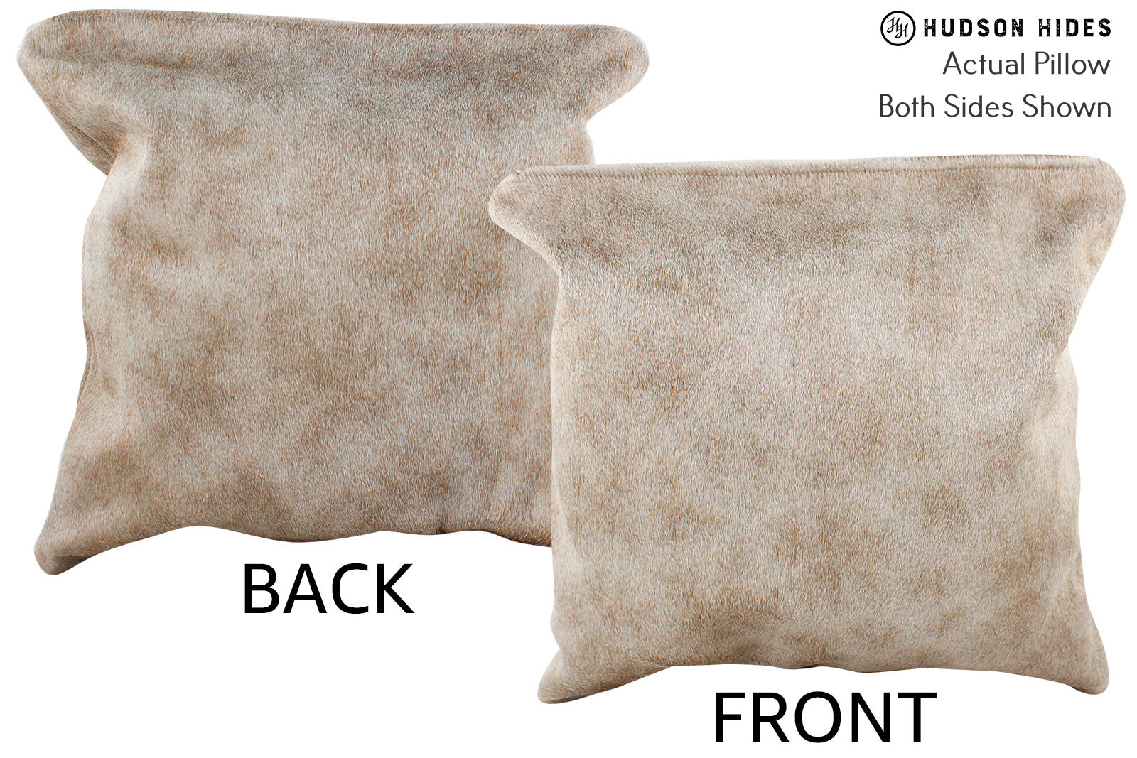 Taupe Cowhide Pillow #75004