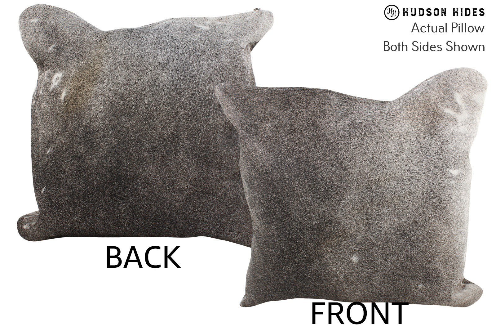Grey Cowhide Pillow #75045
