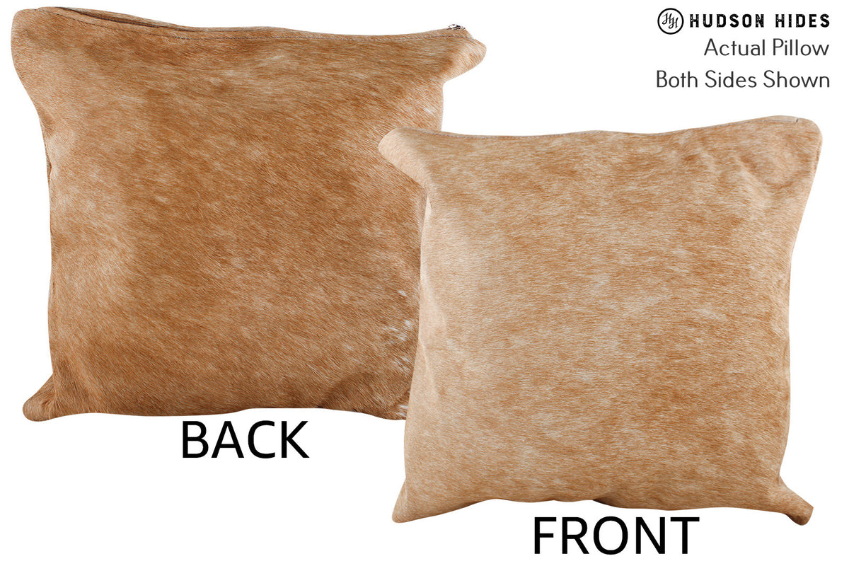 Beige Cowhide Pillow #75049