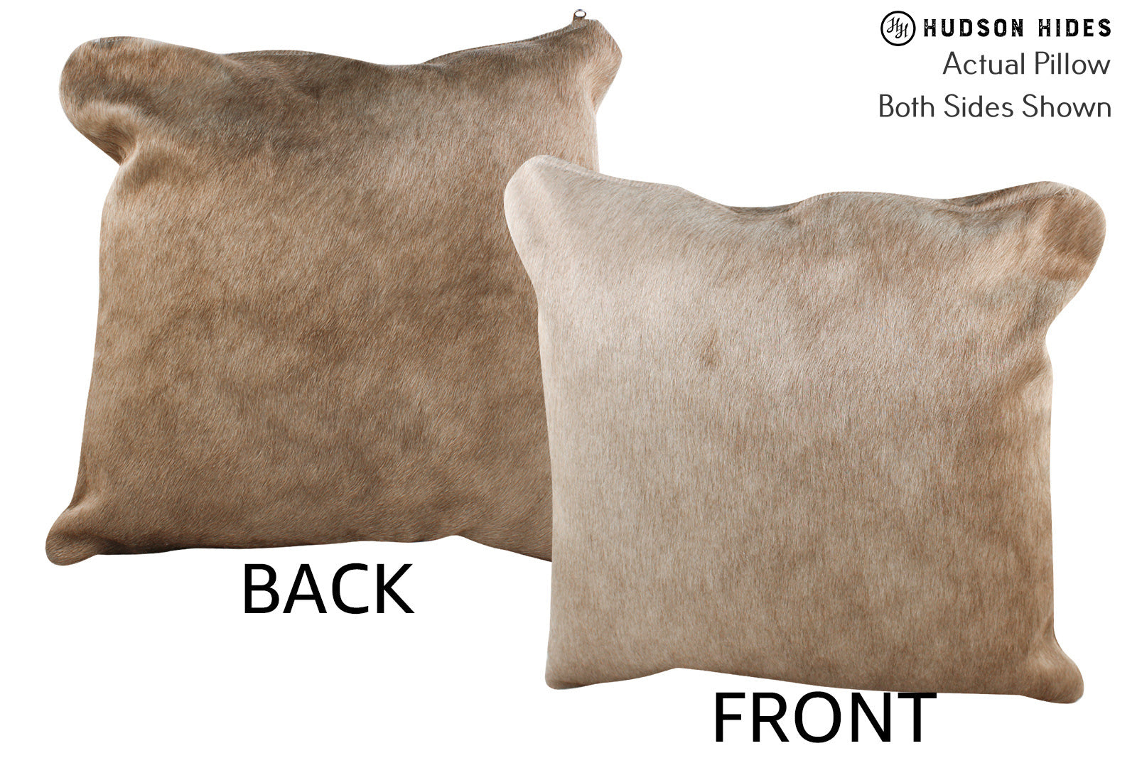 Taupe Cowhide Pillow #75062