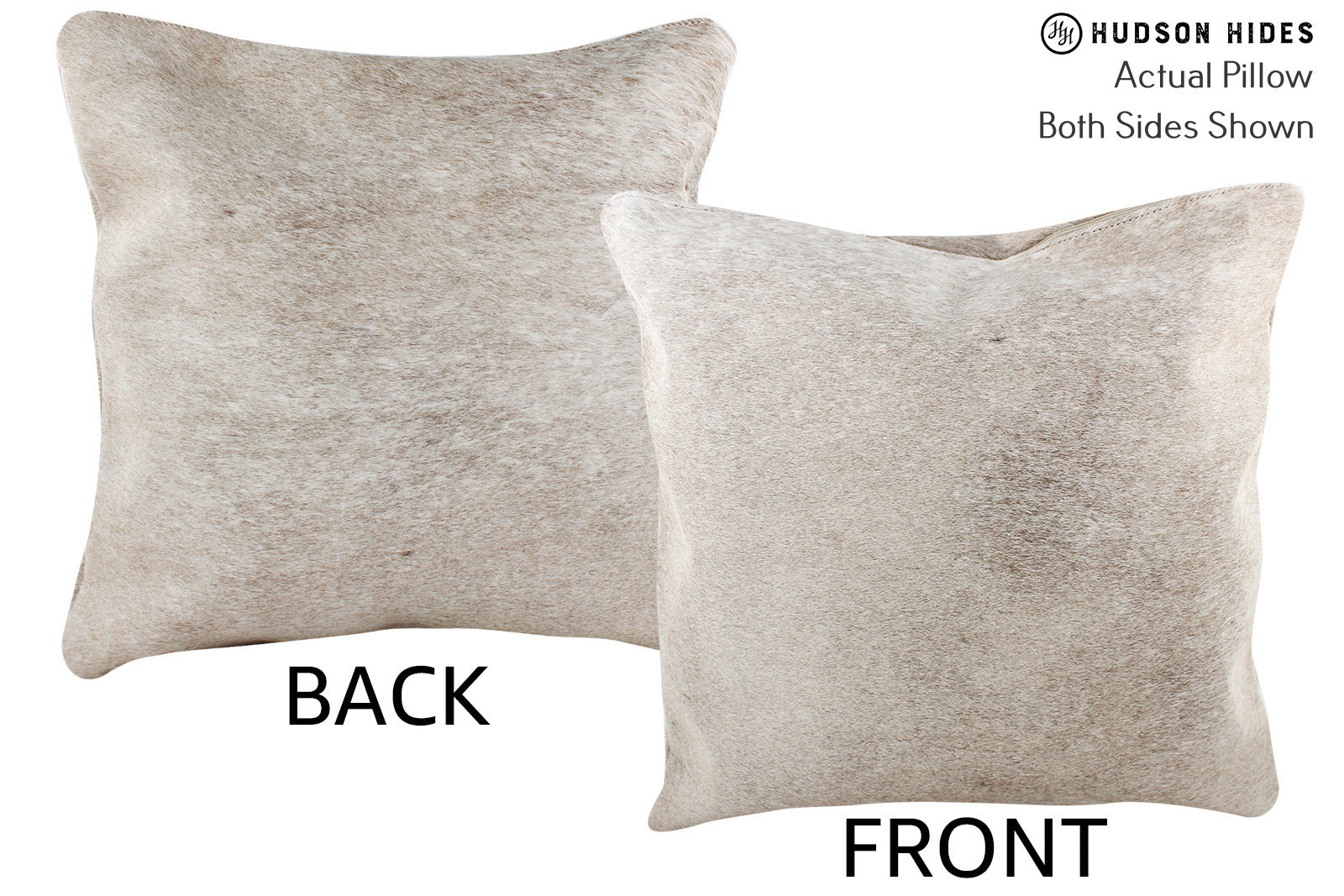 Grey Cowhide Pillow #75080