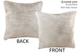 Grey 16"x16" Brazilian Cowhide Pillow #75080 by Hudson Hides