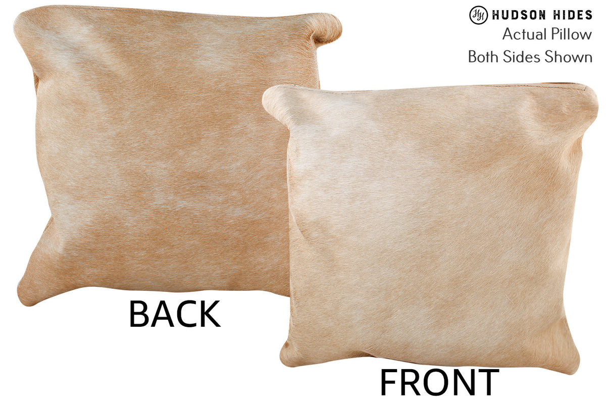Beige Cowhide Pillow #75148