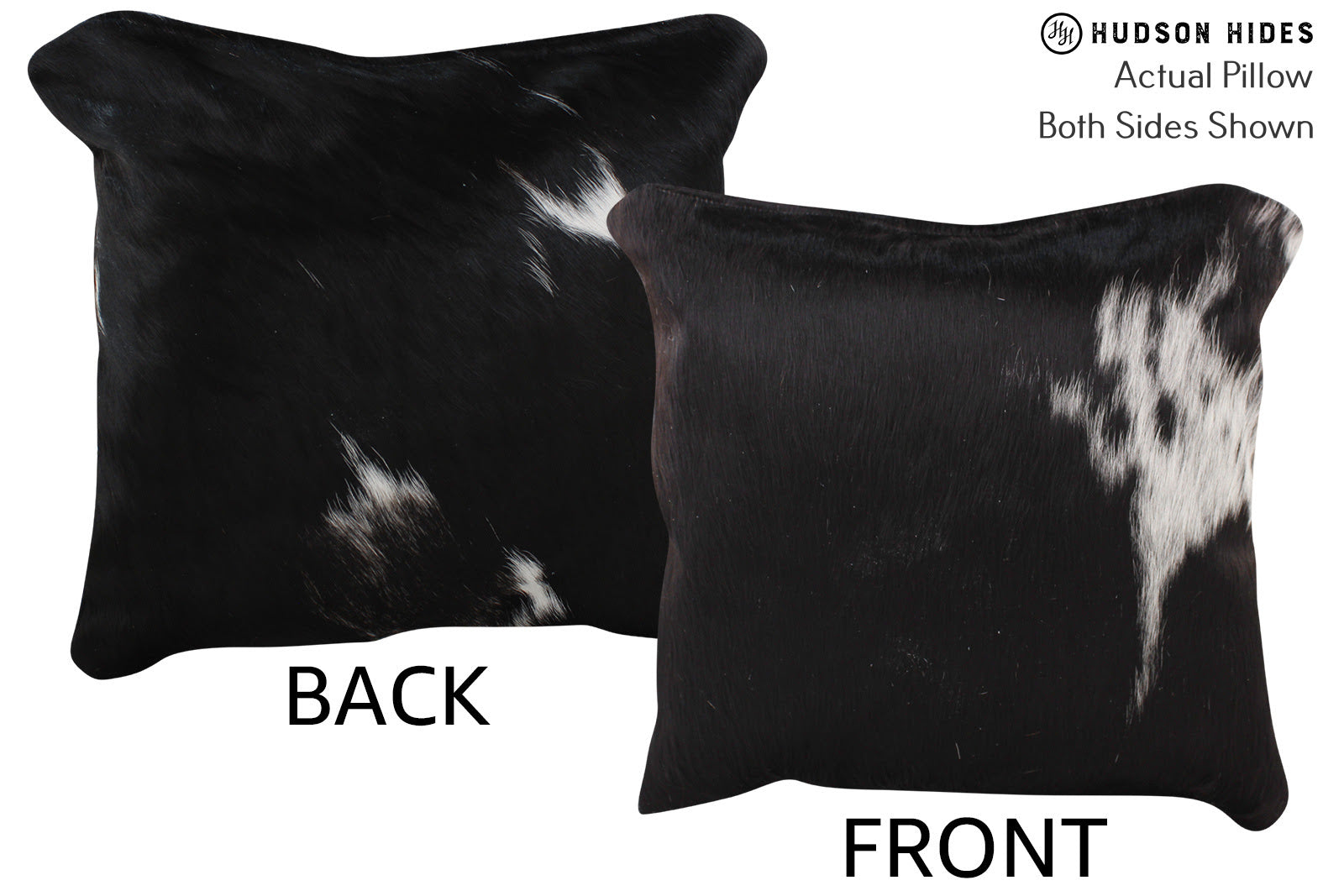 Black and White Cowhide Pillow #75184