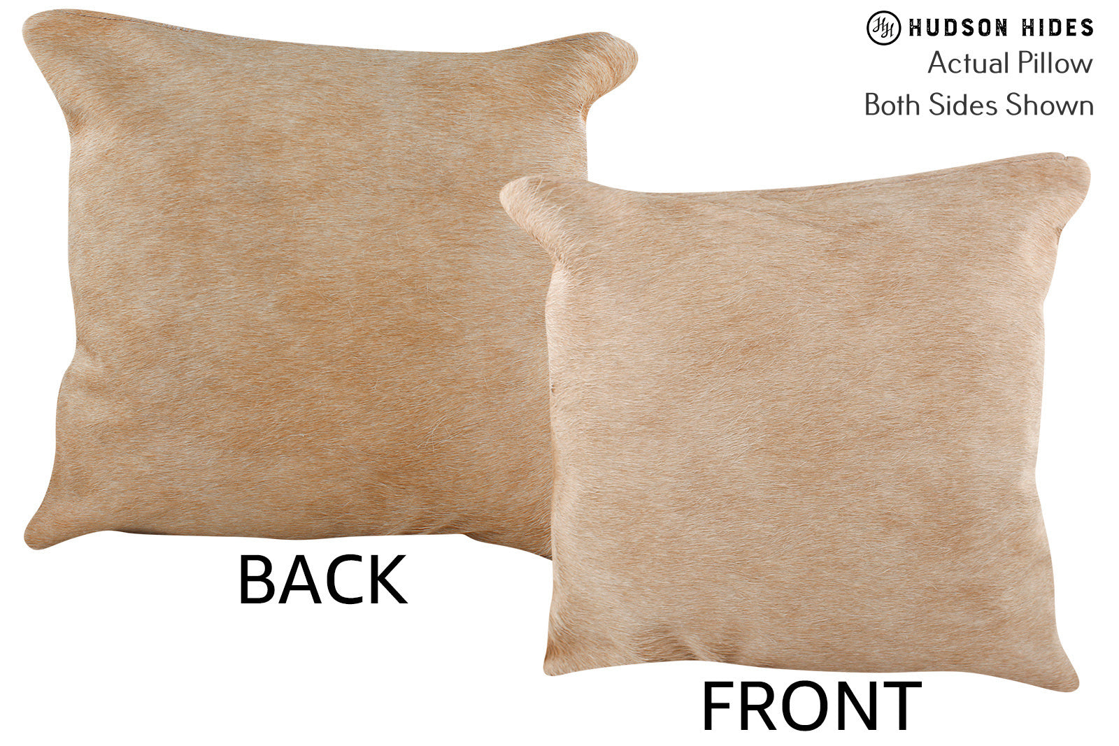 Beige Cowhide Pillow #75191