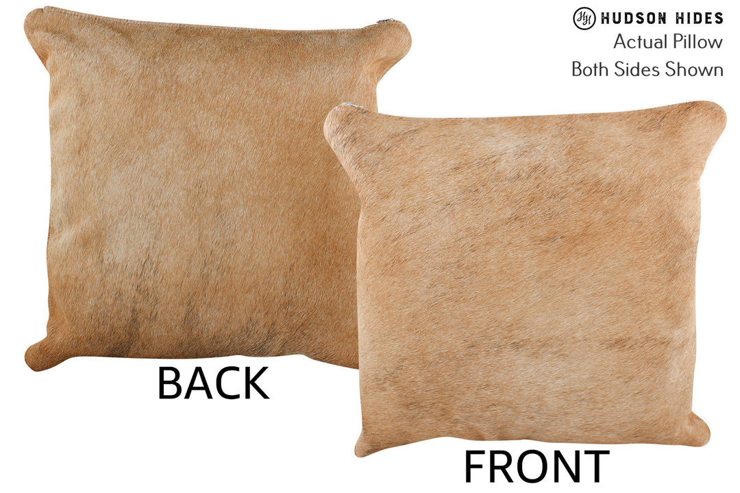 Beige Pillow 16"x16"#75198 by Hudson Hides