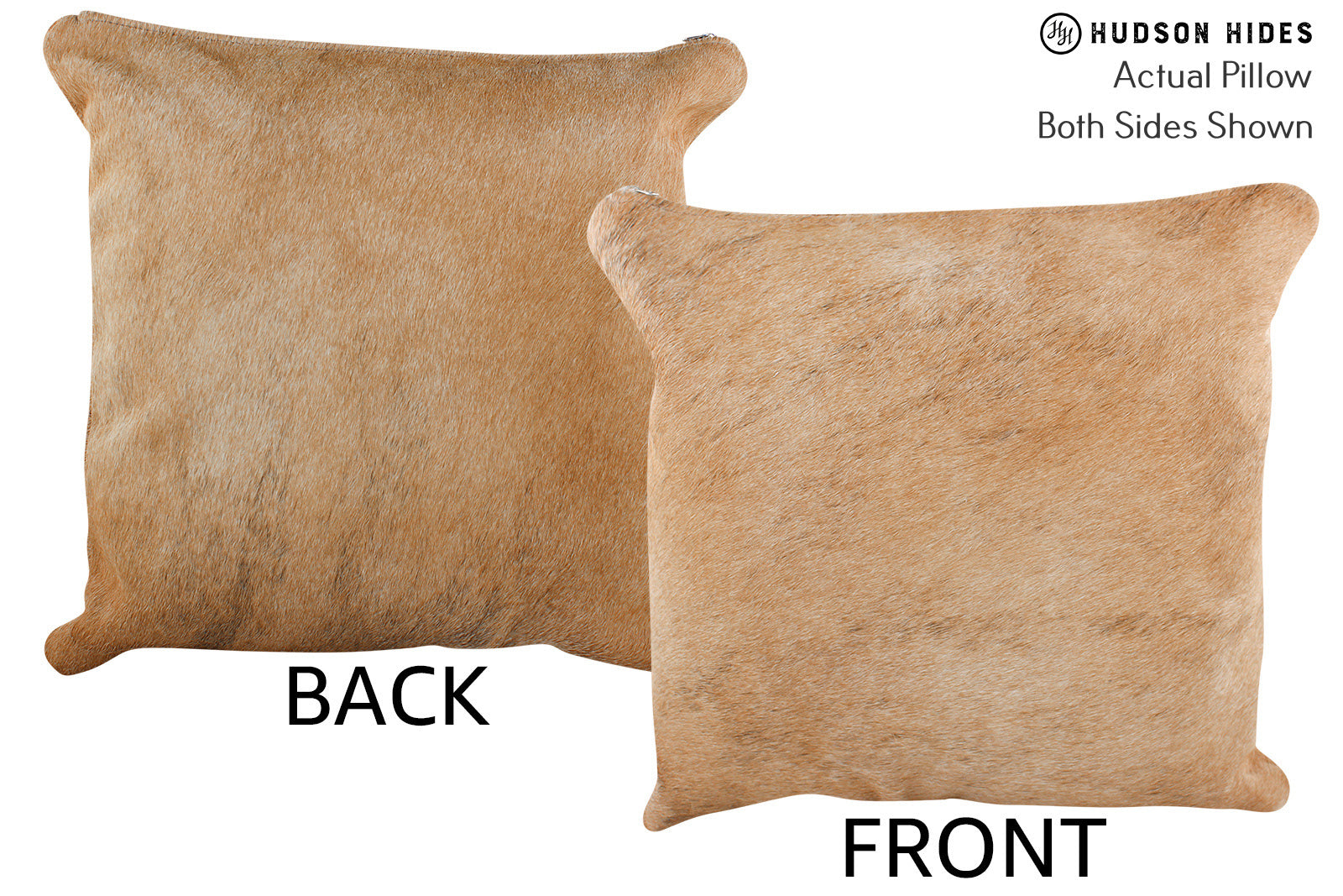 Beige Cowhide Pillow #75198