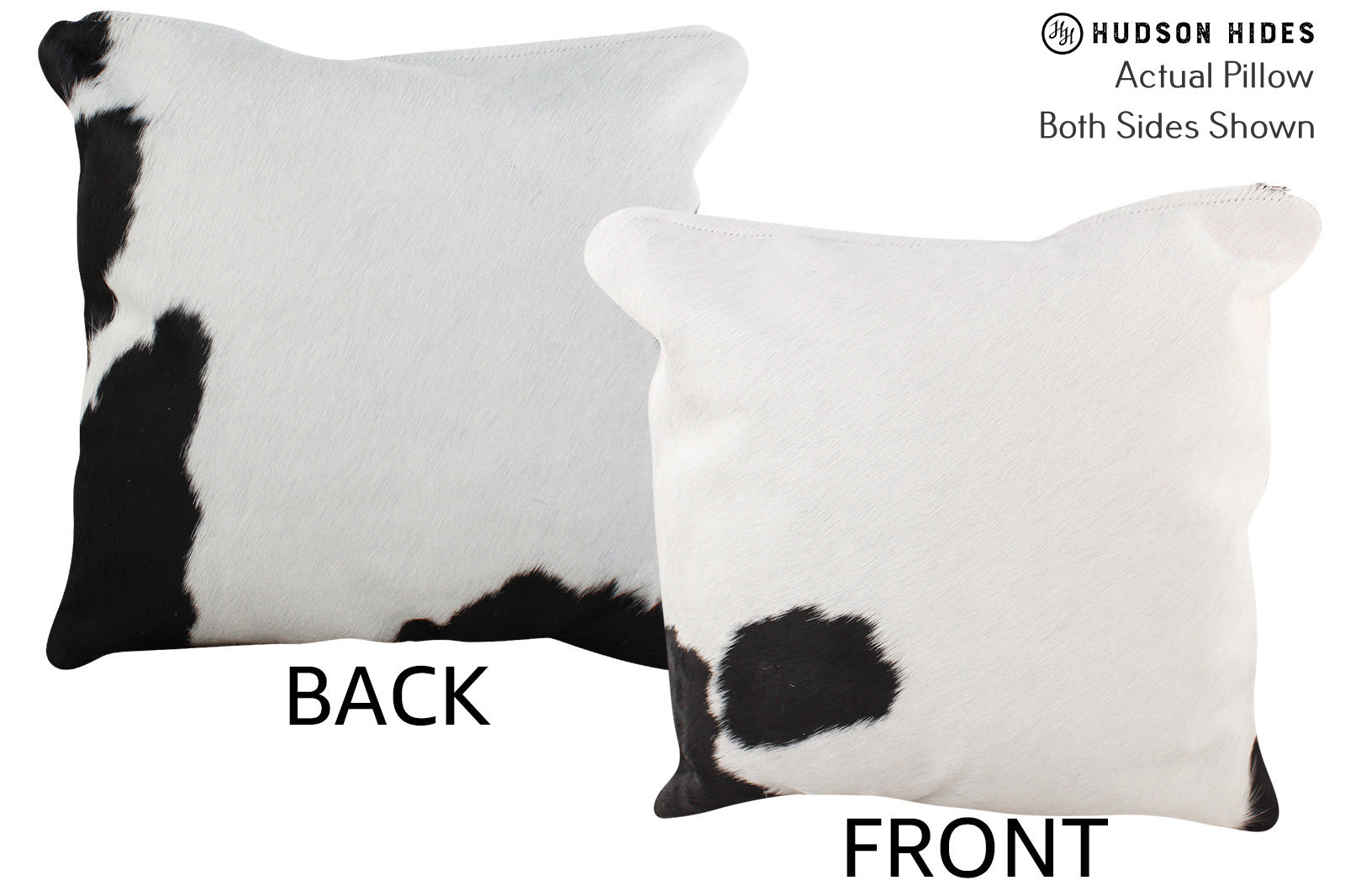 Black and White Cowhide Pillow #75214