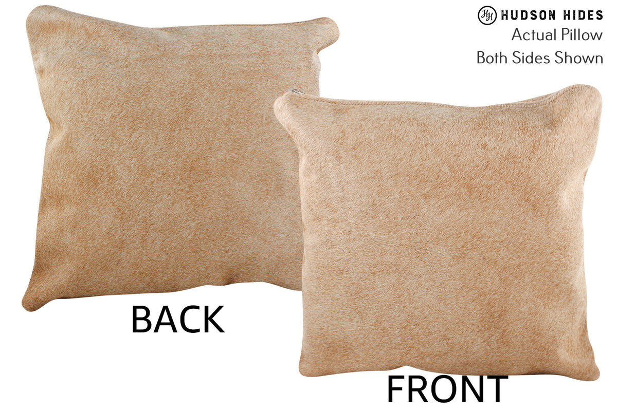 Beige Cowhide Pillow #75220
