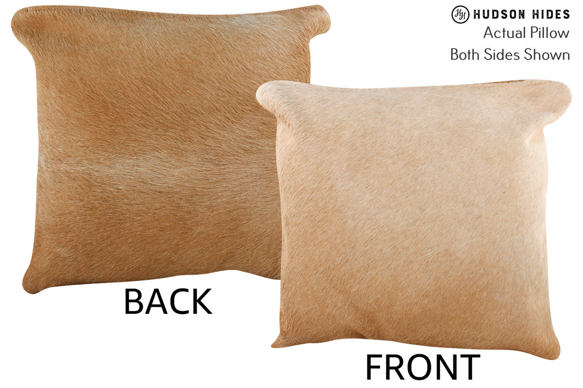 Beige Cowhide Pillow #75225