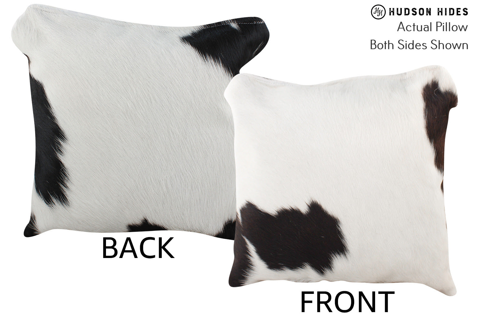 Black and White Cowhide Pillow #75256