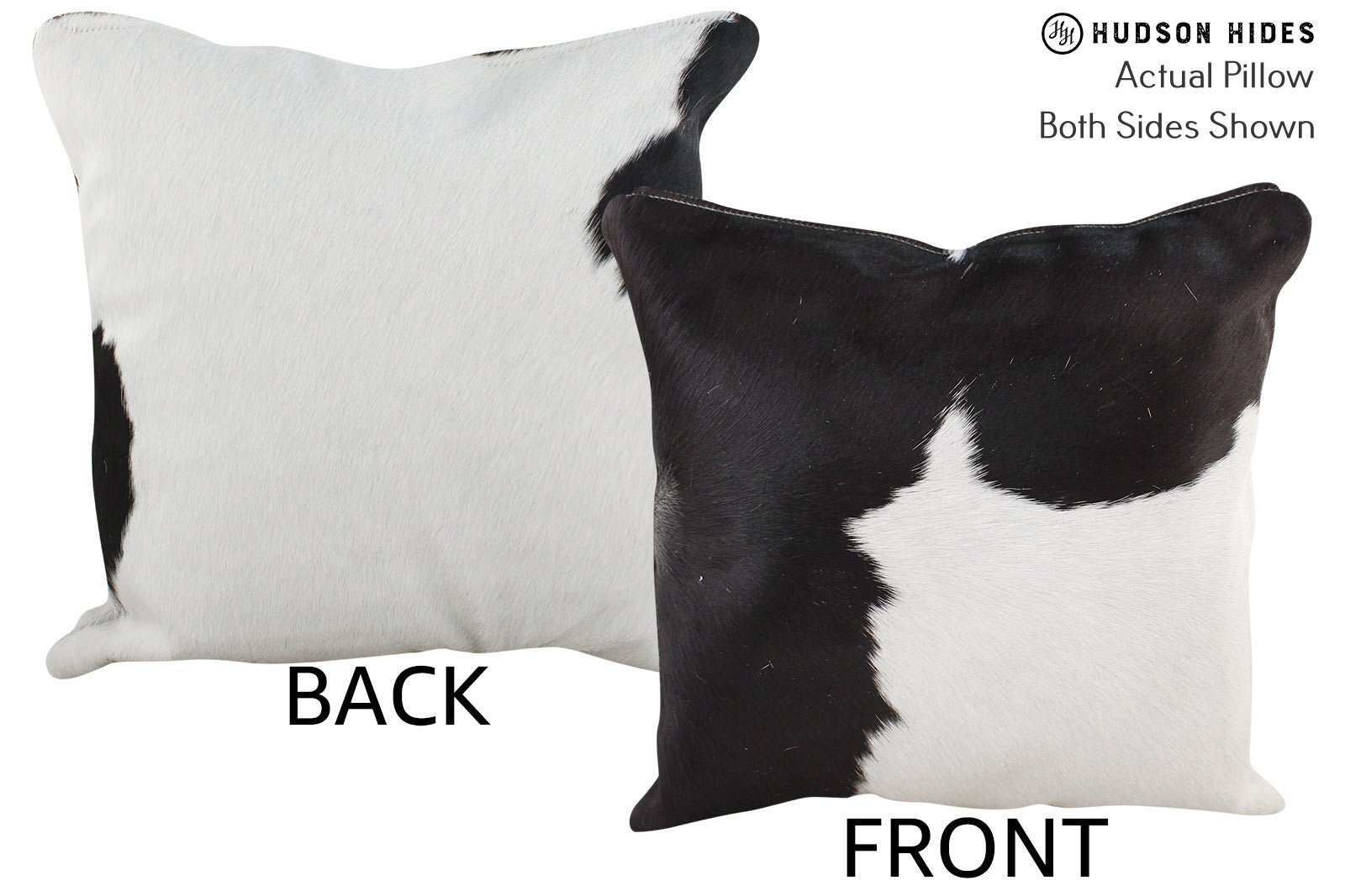 Black and White Cowhide Pillow #75267