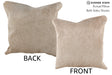 Grey 16"x16" Brazilian Cowhide Pillow #75307 by Hudson Hides