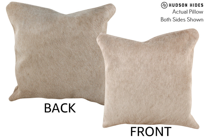 Grey 16"x16" Brazilian Cowhide Pillow #75307 by Hudson Hides
