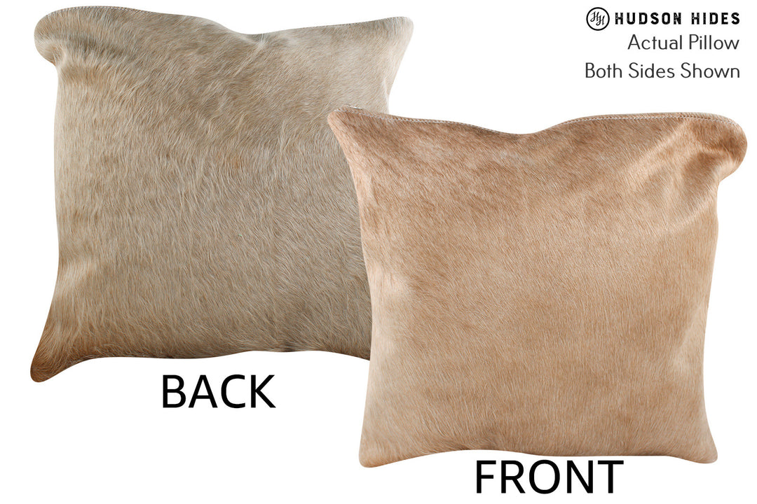 Taupe Pillow 16"x16"#75320 by Hudson Hides