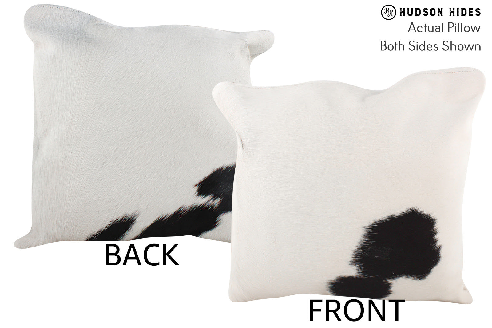 Black and White Cowhide Pillow #75327